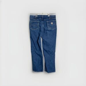 Carhartt FR Jeans Mens 38x30 Work Pants Relaxed Cargo Cat2 2112 Carpenter 290-83